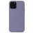 Mobigear Rubber Touch iPhone 13 Silikon Hülle Backcover - Lavendel