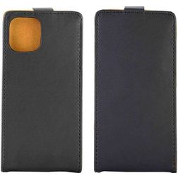 Mobigear Business iPhone 12 Mini Flipcase - Schwarz