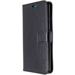 Mobigear Wallet Samsung Galaxy A51 Hülle Klapphülle Geldbörse - Schwarz