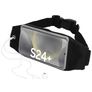 Mobiparts Comfort Fit Belt Handyhalterung Joggen Samsung Galaxy S24 Plus Sporthülle Neopren Gürtel - Schwarz