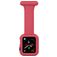 Mobigear Clip Case Schwesternuhr Apple Watch Armband Pin-Verschluss - 46/45/44 mm - Rot