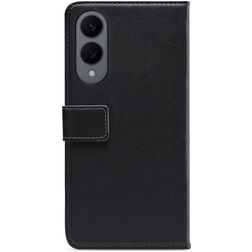 Mobilize Classic Gelly Samsung Galaxy S25 Edge Hülle Klapphülle Geldbörse - Schwarz