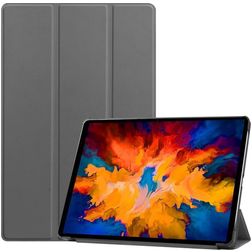Mobigear Tri-Fold Lenovo Tab P11 Pro Gen 1 Hülle Klapphülle - Grau