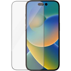 PanzerGlass Ultra-Wide Fit iPhone 14 Pro Panzerglas Displayschutz - Hüllenfreundlich + Montagerahmen