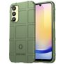 Mobigear Rugged Shield Samsung Galaxy A55 Hülle Flexibles TPU Backcover Stoßfest - Grün