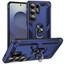 Mobigear Armor ring Samsung Galaxy S26 Ultra Hülle Hardcase Backcover Stoßfest mit Ringhalter - Blau