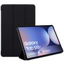 Mobiparts Tri Fold Samsung Galaxy Tab S10 Plus Hülle Klapphülle - Schwarz