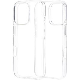 Mobiparts Classic Durchsichtig iPhone 16 Pro Hülle Flexibles TPU Backcover - Transparent
