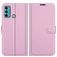 Mobigear Classic Motorola Moto G60 Hülle Klapphülle Geldbörse - Pink