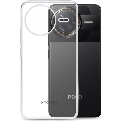 Mobilize Gelly Case Durchsichtig POCO F7 Ultra Hülle Flexibles TPU Backcover - Transparent