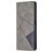 Mobigear Rhombus Slim Xiaomi 11T Hülle Klapphülle - Grau