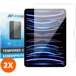 Mobigear iPad Air 13 Zoll (2026) Panzerglas Gehärtetes Glas Displayschutz - Hüllenfreundlich (2er Pack)