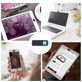 Mobigear Square Webcam Abdeckung Privatsphäre Schieberegler - Schwarz - 3er Pack