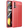 Mobigear Luxury Realme GT Hülle Flexibles TPU Backcover - Rot