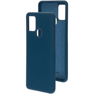 Mobiparts Samsung Galaxy A21s Silikon Hülle Backcover - Blueberry Blue