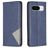 Mobigear Rhombus Slim Google Pixel 8 Hülle Klapphülle - Blau