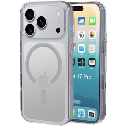 Mobiparts Hardcover Transparent iPhone 17 Pro MagSafe Hardcase Backcover - Transparent