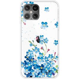Mobigear Design iPhone 12 Pro Max Hülle Flexibles TPU Backcover - Sternblume