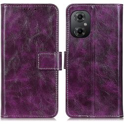 Mobigear Basic POCO M5 Hülle Klapphülle Geldbörse - Lila