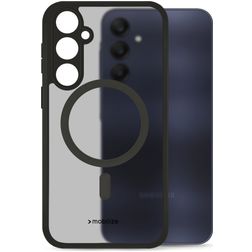 Mobilize Hybrid Samsung Galaxy S25 MagSafe Hülle Hardcase Backcover Stoßfest - Schwarz