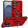 Mobigear Armor ring Samsung Galaxy S26 Ultra Hülle Hardcase Backcover Stoßfest mit Ringhalter - Rot