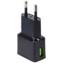Mobigear Single USB Ladegerät 12W 2.4A - Schwarz