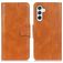 Mobigear Classy Samsung Galaxy A54 Hülle Klapphülle Geldbörse - Cognac