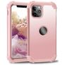 Mobigear Ultra Tough iPhone 11 Pro Hülle Hardcase Backcover Stoßfest - Roségold