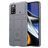 Mobigear Rugged Shield POCO X4 Pro 5G Hülle Flexibles TPU Backcover Stoßfest - Grau