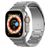 Mobigear Perth Titan Apple Watch Armband Faltschließe - 49/46/45/44 mm - Space Grau