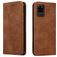Mobigear Retro Slim Samsung Galaxy S20 Ultra Hülle Klapphülle Geldbörse - Braun