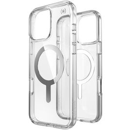 Speck Presidio Perfect Clear Durchsichtig iPhone 16 Pro Max MagSafe Hülle Hardcase Backcover Stoßfest - Transparent Speck Presidio Perfect Clear Durchsichtig iPhone 16 Pro Max MagSafe Hülle Hardcase Backcover Stoßfest - Transparent