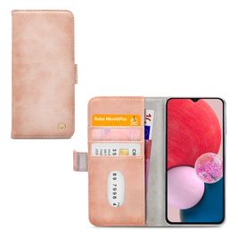Mobilize Elite Gelly Samsung Galaxy A13 4G Hülle Klapphülle Geldbörse - Soft Pink
