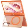 Mobigear Kickstand Samsung Galaxy Z Fold 8 MagSafe Hülle Hardcase Backcover Stoßfest mit Ständer - Orange