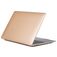 Mobigear Metallic MacBook Air 13 Zoll (2018-2020) Hardshell Hülle Laptop Cover MacBook Case - Gold - Modell A1932 / A2179 / A2337