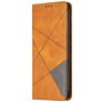Mobigear Rhombus Slim Realme C11 (2020) Hülle Klapphülle - Cognac
