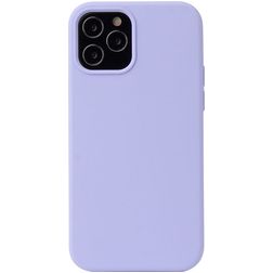 Mobigear Rubber Touch iPhone 13 Mini Silikon Hülle Backcover - Light Purple