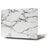 Mobigear Marble MacBook Pro 13 Zoll (2012-2015) Hardcase Hülle MacBook Case - Weiß - Model A1425 / A1502