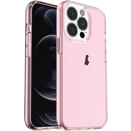 Mobigear Crystal iPhone 15 Pro Hülle Hardcase Backcover - Pink