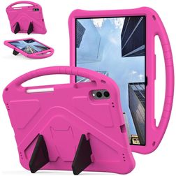 Mobigear AeroArmor Samsung Galaxy Tab S11 Ultra Hülle EVA Schaum Backcover + Stifthalter + Ständer - Pink