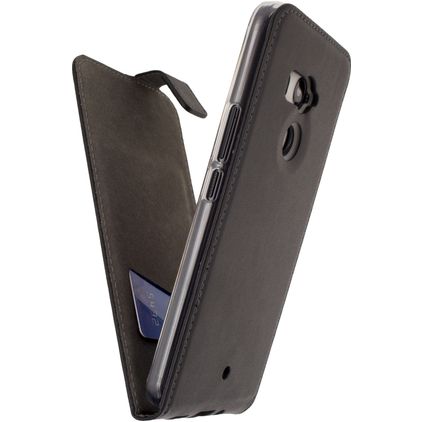 Mobilize Classic Gelly HTC U11 Plus Hülle Flipcase - Schwarz