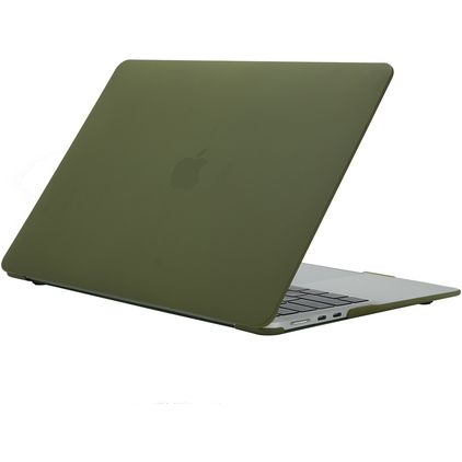 Mobigear Cream Matte MacBook Air 15 Zoll (2023-2026) Hardcase Hülle MacBook Case - Avocado - Model A2941 / A3114 / A3241 / A3448