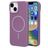 Mobiparts Slim Line iPhone 15 MagSafe Hardcase Backcover - Imperial Purple
