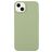 Mobigear Colors iPhone 14 Hülle Flexibles TPU Backcover - Grün