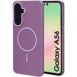 Mobiparts Slim Line Samsung Galaxy A56 MagSafe Hülle Hardcase Backcover - Imperial Purple