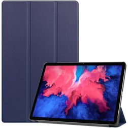 Mobigear Tri-Fold Lenovo Tab P11 Plus Gen 1 Hülle Klapphülle - Dunkelblau