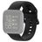 Mobigear Sport Buckle Silikon Fitbit Versa Lite Armband Dornschließe - Schwarz