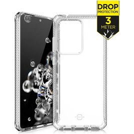 ITSkins SpectrumClear Durchsichtig Samsung Galaxy S20 Ultra Hülle Flexibles TPU Backcover Stoßfest - Transparent