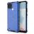 Mobigear Honeycomb Realme C21 Hülle Hardcase Backcover Stoßfest - Blau