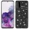 Mobigear Glitter Samsung Galaxy S20 Hülle Hardcase Backcover - Schwarz